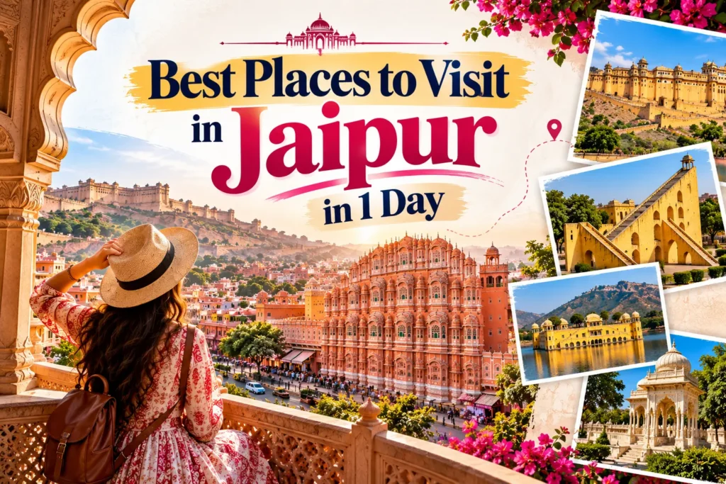 Best Places to Visit in Jaipur in 1 Day